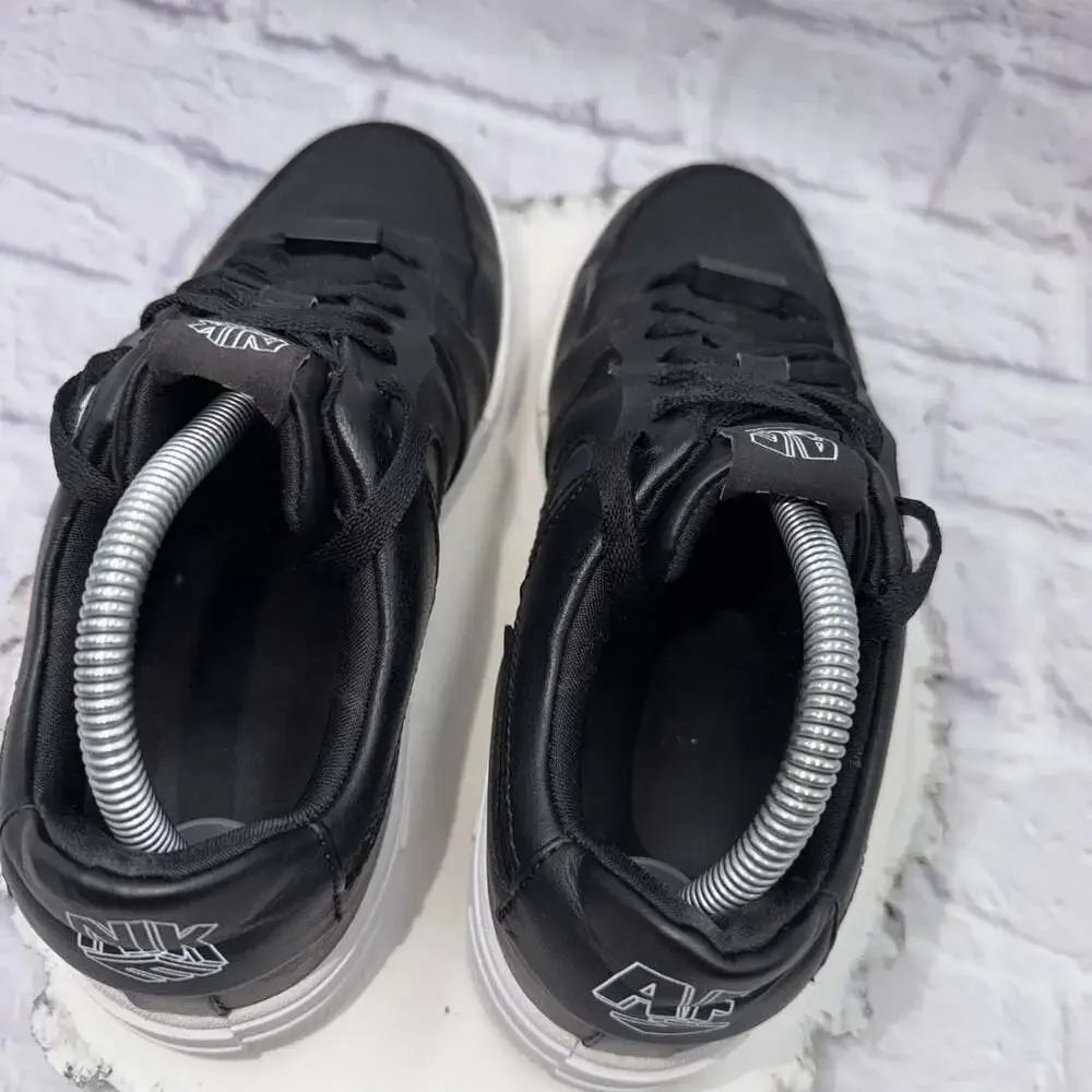 Nike Air Force 1 Pixel Shoes Womens Size 8.5 Black Low Top Sneakers CK6649-001